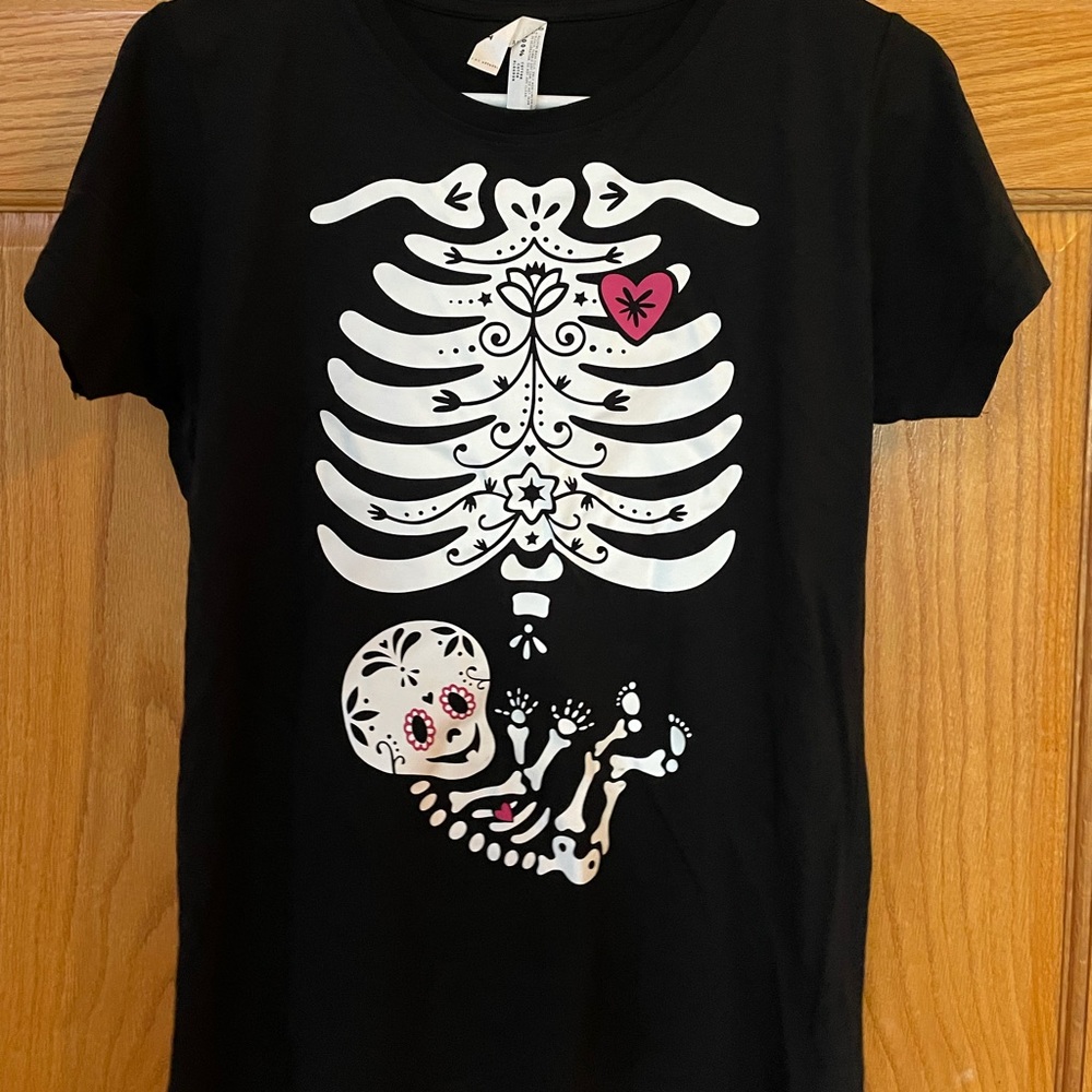 Maternity Halloween shirt -size medium